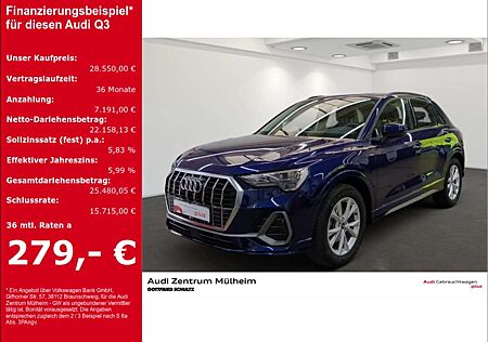 Audi Q3 35 TFSI S line Navi LED Rückfahrkamera APS virtual