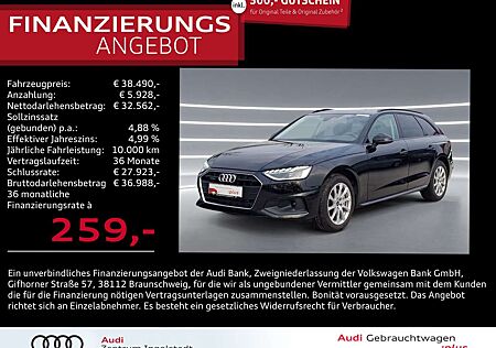 Audi A4 Avant 40 TFSI qu LED STHZG KAM AHK ACC NAVI