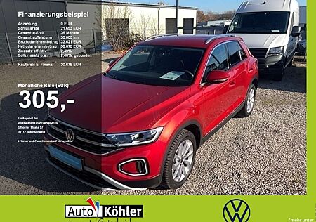VW T-Roc Volkswagen Style TDi 4M incl. Winterräder 8x Fach bereift