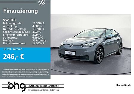 VW ID.3 Volkswagen Pro Performance GanzjaR.; Navi; 19`Felge