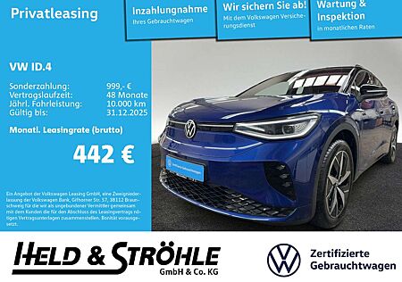 VW ID.4 Volkswagen GTX 4M AHK MATRIX NAVPRO WÄPU ACC PDC SHZ