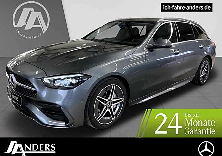 Mercedes-Benz C 220 d T +AMG+AHK+SHZ+PDC+SpurW+S-Sitz+ACC+KAM