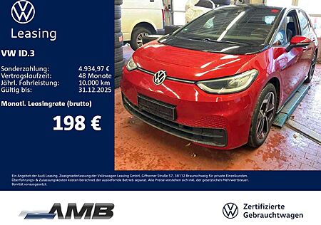 VW ID.3 Volkswagen Pro AHK/Matrix/Navi/Pano/Sitzhzg/Alu19/RFK