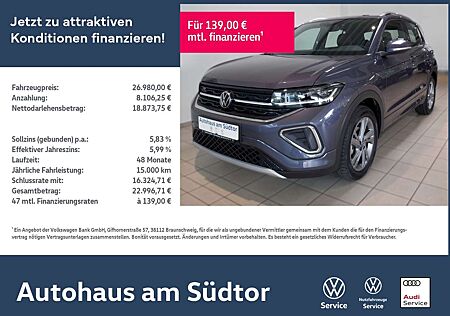 VW T-Cross Volkswagen R-Line 1.0 TSI | LED RFK ACC Navi