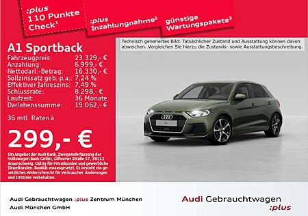 Audi A1 25 TFSI S tronic advanced PDC/SitzH
