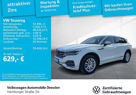 VW Touareg Volkswagen Elegance 3.0 TDI IQ LUFT AHK HUD LEDER
