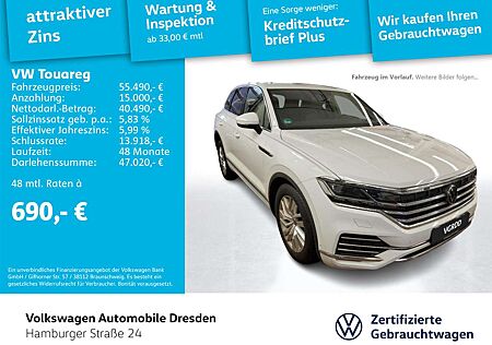VW Touareg Volkswagen Elegance 3.0 TDI IQ LUFT AHK HUD LEDER