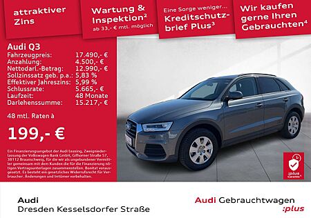Audi Q3 2.0 TDI Q.PDC GRA LED Navi