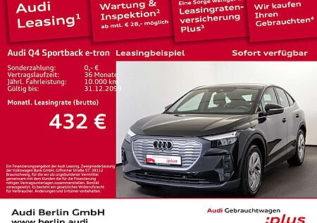 Audi Q4 e-tron Q4 Sportback 35 e-tron PDC SITZHZG VIRTUAL NAVI