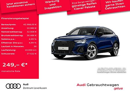 Audi Q3 Sportback S line S-TRON AHK LEDER ACC NAVI