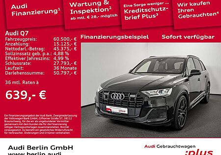 Audi Q7 S line 55 TFSI qu.tiptr. STDHZG PANO HUD 360°