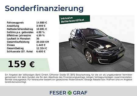 VW Golf Volkswagen VII e- 100 kW ACC Navi LED Wärmepumpe