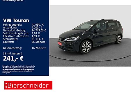 VW Touran Volkswagen 2.0 TDI DSG R-Line Black 7SITZE AHK STHZ