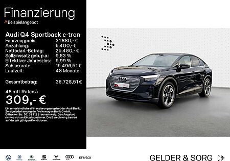 Audi Q4 e-tron Q4 Sportback 40 e-tron 0,25%*AHK*Lenkradhzg*ARHu