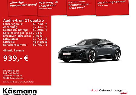 Audi e-tron GT RS quattro MATRIX 360° HUD ALLRADL PAN
