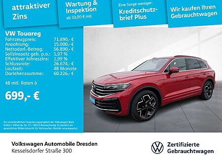 VW Touareg Volkswagen 3.0 TDI DSG 4M Elegance HUD AHZV Pano AC
