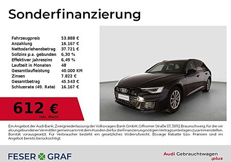 Audi A6 Avant 45 TFSI q. S line Ext/Matrix/Pano/AHK/19 Zol