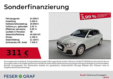 Audi A1 Sportback Advanced 30 TFSI S tronic Sportsitze/Alu