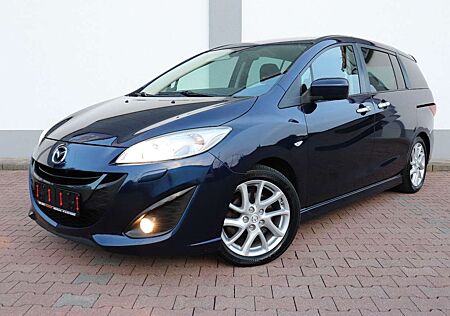 Mazda 5 1.6MZ-CD SPORTS-LINE*SPORT-PAKET*VOLLLEDER*XENON*7-SITZER*SITZHEIZUNG*BLUETOOTH*17-ZOLL-LM-RÄDER*ELEKTR-SCHIEBETÜREN*PDC