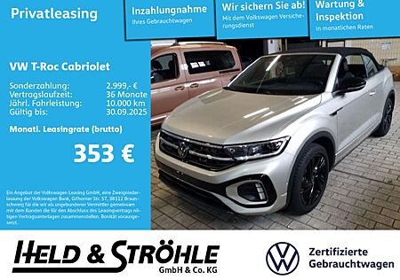 VW T-Roc Volkswagen R-Line Black Style 1.5 TSI STHZ