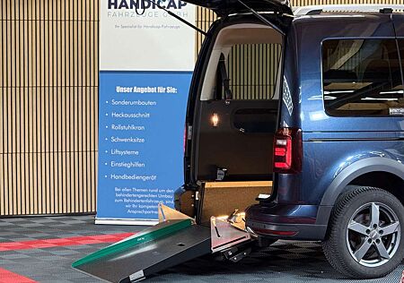 VW Caddy Volkswagen DSG Alltrack Behindertengerecht-Rampe