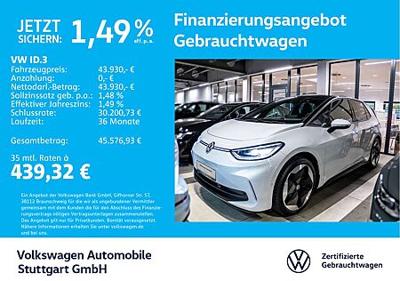 VW ID.3 gebraucht kaufen VW ID.3 Volkswagen Pro S Navi Kamera Tempomat P-Dach