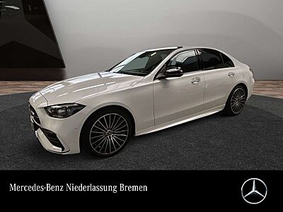 Mercedes-Benz C 180 AMG+NIGHT+PANO+360+BURMESTER+19"+SITZKLIMA