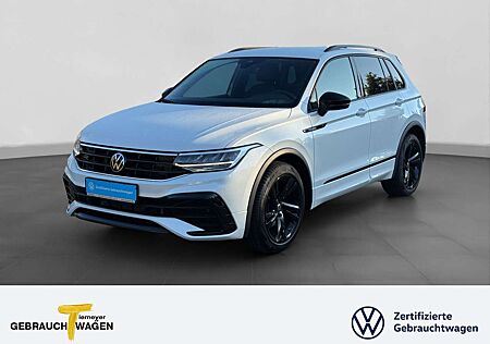 VW Tiguan gebraucht kaufen VW Tiguan Volkswagen 2.0 TDI R-LINE BLACK LEDER AHK NAVI KAMER