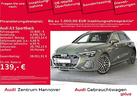 Audi A3 S line 35 TFSI Head-Up Matrix SONOS
