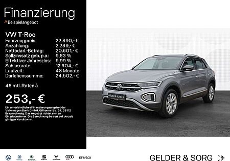 VW T-Roc Volkswagen Style 1.0 TSI AHK*Navi*Matrix*Virtual*ACC