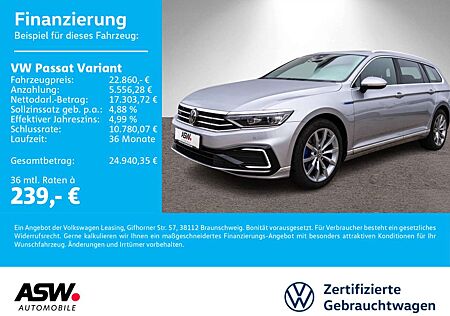 VW Passat Variant Volkswagen GTE 1.4eHybrid DSG Pano Stdhz AHK