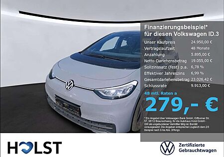 VW ID.3 Volkswagen Pro Performance 150 kW GJR SHZ CCS DAB