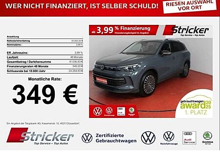 VW Tiguan Volkswagen Goal 2.0TDI DSG 349,-ohne Anzahlung Navi AHK Kame