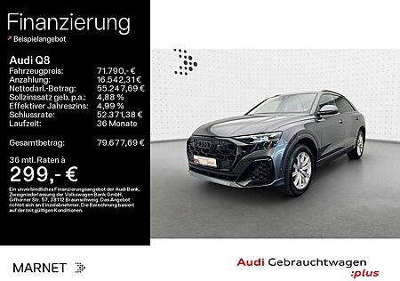 Audi Q8 55 TFSI quattro S line*Navi*Matrix*Alu*AHK*HU