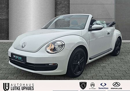 VW Beetle Volkswagen Cabrio 1,2 TSI Temp PDC Berganfahrass. Alu Klima e