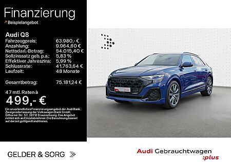 Audi Q8 55 TFSI qu. S line (Ext) AHK*Matrix*HuD*Air