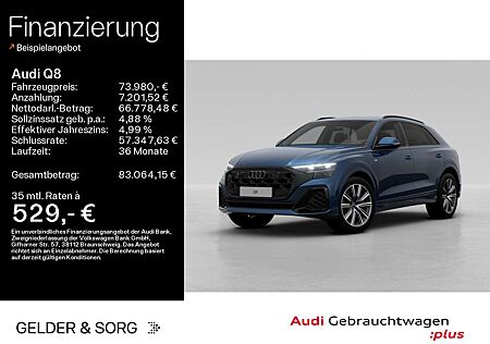 Audi Q8 55 TFSI qu. S line (Ext) AHK*Matrix*HuD*Air