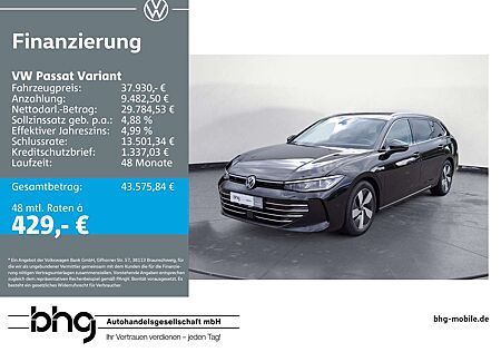VW Passat Variant Volkswagen 2.0 TDI SCR DSG Elegance