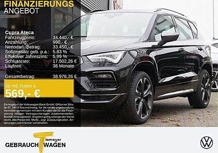 Cupra Ateca 1.5 TSI DSG TOP VIEW LED NAVI KEYLESS LM19