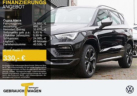 Cupra Ateca 1.5 TSI DSG TOP VIEW LED NAVI KEYLESS LM19