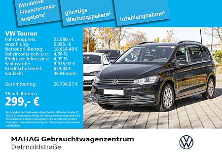 VW Touran Volkswagen Comfortline 2,0 TDI AHK Navi ParkPilot Re