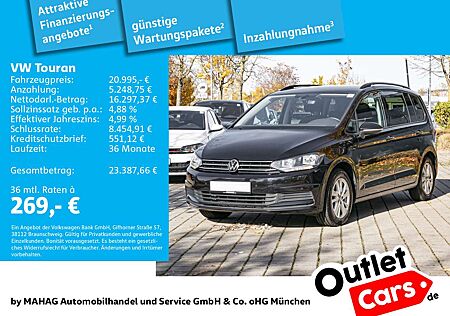 VW Touran Volkswagen Comfortline 2,0 TDI AHK Navi ParkPilot Re