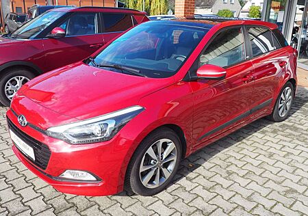 Hyundai i20 blue Passion