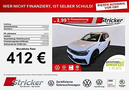 VW Tiguan Allspace Volkswagen R-Line 1.5TSI DSG 412,-ohne Anzahlung Navi AHK Ap