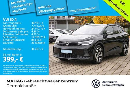 VW ID.4 Volkswagen Pro Performance150 kW WärmePu CCS AHK IQ.Li