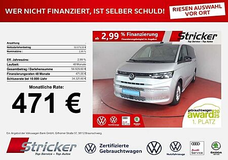 VW T7 Multivan Volkswagen Life lang 2.0TDI DSG 471,-ohne Anzahlung Kamera N