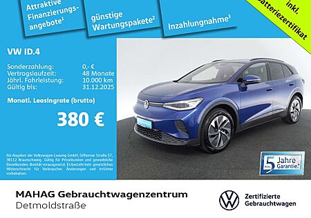 VW ID.4 gebraucht kaufen VW ID.4 Volkswagen Pro 210kW WärmePu NaviPro IQ.LIGHT ACC 19"