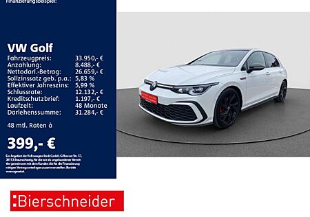 VW Golf GTI Volkswagen Golf 8 GTI 2.0 TSI DSG Black AHK PANO LEDER IQ