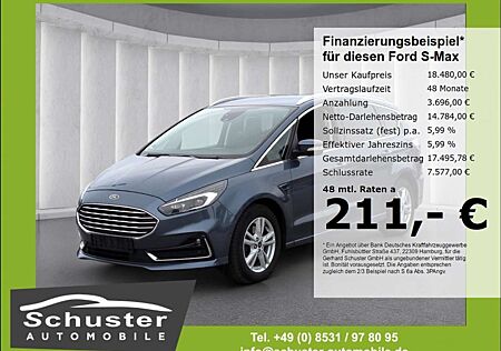 Ford S-Max Titanium 2.0D*Autom AHK LED ACC 2xKam Navi