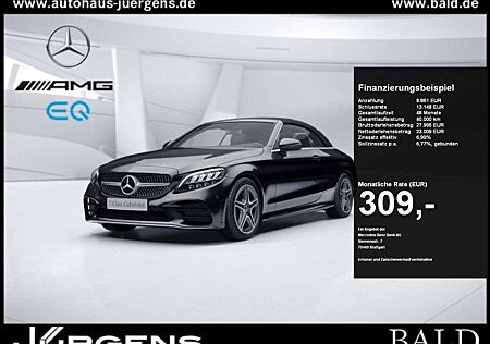 Mercedes-Benz C 200 Cabrio AMG-Sport/LED/Cam/Totw/Ambi/SHZ/18"
